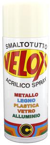 VELOX SPRAY ACRILICO BIANCO PERLA RAL 1013