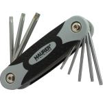 CHIAVI TORX IN SERIE MAURER PLUS 8PZ PIEGHEVOLI - CF. BLISTER