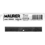 LAME X RASCHIETTO 93930 10 PZ MAURER LAMA 100X14MM - CF. IN BLISTER