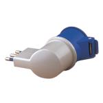 ADATTATORE INDUSTR. MAURER PLUS 220V SPINA90°+PRESA CEE