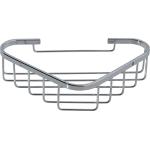 PORTAOGGETTI BAGNO ANGOLARE ACCIAIO INOX "AQUA" 17X17X6CM MAURER