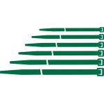 FASCETTE CABLAGGIO VERDE 200X3,6 MAURER CF.100PZ - CF. BLISTER