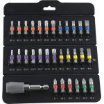 BITS COLOR IN SERIE MAURER PLUS 31PZ 1/4" - CF. BLISTER