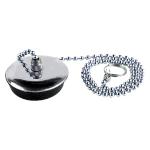 TAPPO CON CATENA Ø mm 44 - pz. 1 IN BLISTER KONCRETO