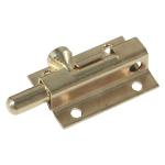 CATENACCIO TONDO CON PORTALUCCHETTO mm 110 - acciaio tropicalizzato -C50