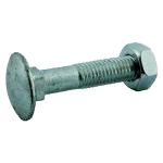 BULLONE ZINCATO TESTA TONDA T.T.Q.S.T.D.E. 6 x 20