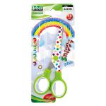 FORBICI 'SNIPPY' P.TA TONDA CM. 13 FANTASIA ASSORT. LAMA INOX