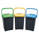 PATTUMIERA PER RACCOLTA DIFFERENZIATA 'ECOPLUS' 20 lt. - cm 34 x 34 x h 34