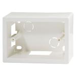 SCATOLA DA PARETE PER CANALINE 4 POSTI