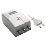 ALIMENTATORE PER AMPLIFICATORE ANTENNA 2 OUT 1 ingresso FM/UHF/VHF - 2 uscite TV 414041