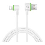 CAVETTO USB PER SMARTPHONE LIGHTING 90° - 1 MT (2,4A)