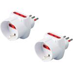 ADATTATORE TRIPLO CON PROTEZIONE SOVRACCARICO '78045 T'