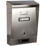 CASSETTA POSTALE C/TETTO ACC. INOX AISI 304