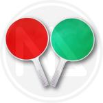 PALETTA IN PVC PER TRANSITO ALTERNATO DA MOVIERI ROSSO/VERDE D.30