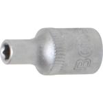 BUSSOLA CV SATINATA ATT. 1/4 '' ESAG. 5 MM L. 25