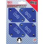 SET 4 PZ MINI SQUADRE MAGNETICHE
