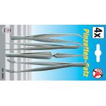 SET 4 PINZETTE A MOLLA DI PRECISIONE