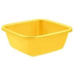 BACINELLA QUADRA 34 X 34 H.14 CM 9 LT - AMBRA