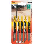 T-5lame-HCS-MEDIA-L 100 mm lame per seghetto extra lunga