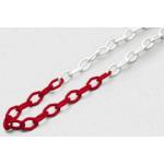 CATENA SEGNALETICA MM 5 X 5 MT BICOLORE BIANCO/ROSSO