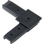 ANGOLO PROFILO ZANZARIERA LINEA B SANGIORGIO PLASTICA NERA