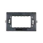 SUPPORTO N3 MODULI CON VITI PER PLACCA 3 MODULI