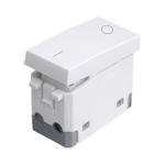 INTERRUTTORE BIPOLARE 16A 125/250V CON IND. ON-OFF IMQ BIANCO