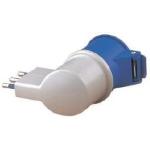 ADATT. 1 SPINA 2P+T 16A 250V 1 PR.CEE 2P+T 16A 250V
