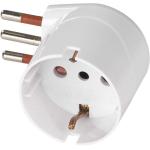 ADATTATORE SCHUKO 90° 10A 2P+T