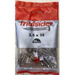 Vite truciol.univ. VBU TPS Zinc.Gialla fil.totale 50 pz Ø 3,5 x 35