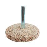 BASE PER OMBRELLONE IN CEMENTO - KG.35 TUBO MM.50