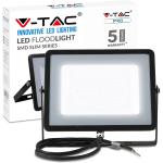 V-TAC PRO VT-100 FARO LED NERO SMD 100W ULTRASOTTILE SKU414/6400K
