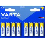 PILE VARTA ENERGY ALKALINE STILO 8 PEZZI AA