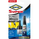 BOSTIK D7000772 Adesivo istantaneo riempitivo, 9g + 3g EXUHUD7001440