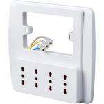 MULTIPRESA DA PARETE colore bianco (FL8091440-CAP95761)