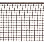 VERDELOOK Rete 10x10 cm Quadra a Bordi Non Taglienti, 1x5 m, MARRONE