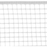 VERDELOOK Rete 10x10 cm Quadra a Bordi Non Taglienti, 1x5 m, BIANCA
