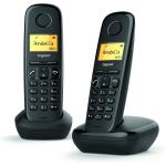 TELEFONO A FILO GIGASET A170 DUO COLORE NERO