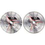 KE SET 2 DISCHI DIAMANTATI 230 MM - 1 x CONT 1 x SEGMEN