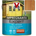 IMPREGNANTE PER LEGNO ALL'ACQUA - LINEA EXPERT Noce SCURO lt. 2,5