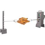 GIRARROSTO 1 SPIEDO ACCIAIO VERN. VOLT 230 WATT 5 CM.14X13 X H. CM.36