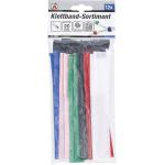 SET 12 FASCETTE FERMACAVO VELCRO