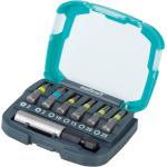 wolfcraft Bit-box con impronta a croce (PH/PZ) / TORX® (T), 7 pezzi