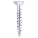 Vite truciol.univ. VBU TPS INTER/FIL Zinc.BIANCA fil.totale 25 pz Ø 4 x 25