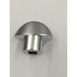 MEZZALUNA CODOLO CILINDRO D.8 E Q8 CROMO SATINATA