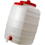 FUSTINO X ALIM. MANIGLIE PLASTICA COP.CON SFIATO C/RUB. LT. 50