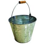 SECCHIE LAMIERA ZINCATA VIGOR MANICO IMPUGN.LEGNO D.28 12 L