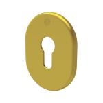 KIT PIASTRINA 62X82 MM CILINDRO OTTONE LUCIDO OL BOC23