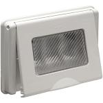 PLACCA STAGNA 3 FORI AUTOPORTANTE BIANCO