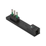 Fanton FME.SPINA CLOCK NERO 2P+T 10A